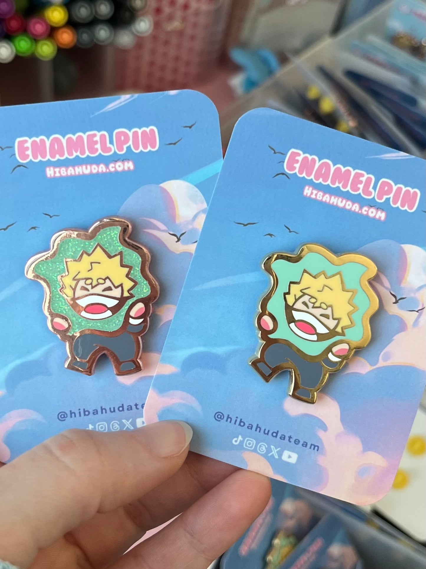 Enamel Pin Set - Baku Moments LIMITED EDITION glitter variant