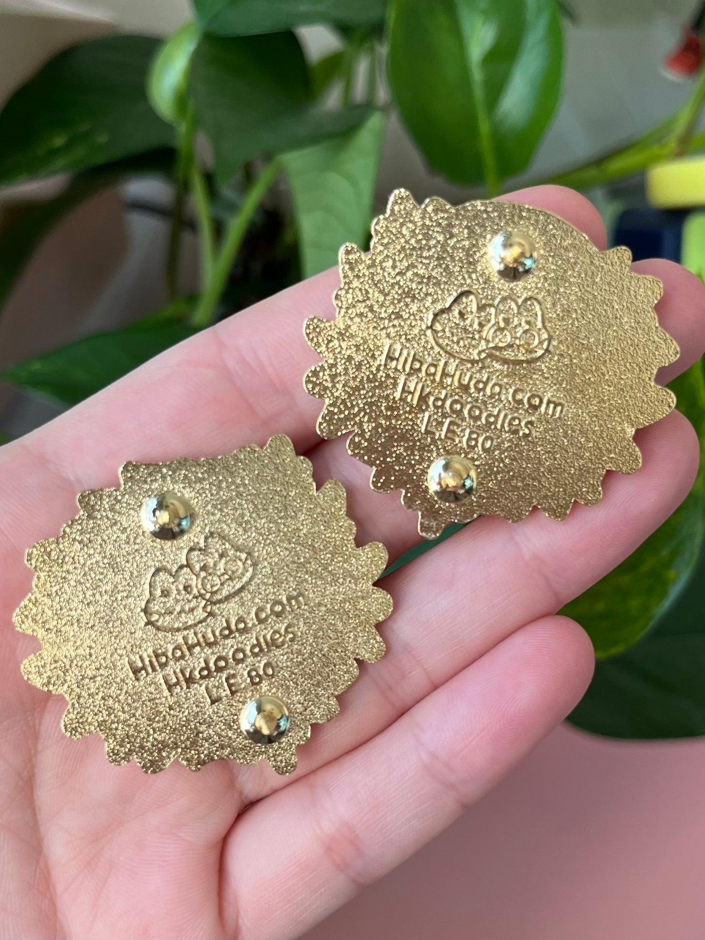 Enamel Pin Set - Heart Brothers