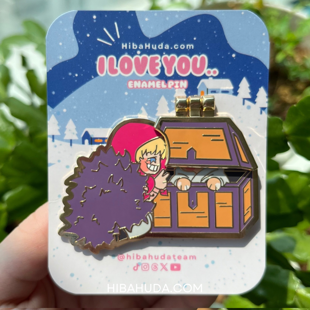 Enamel Pin - I Love You..