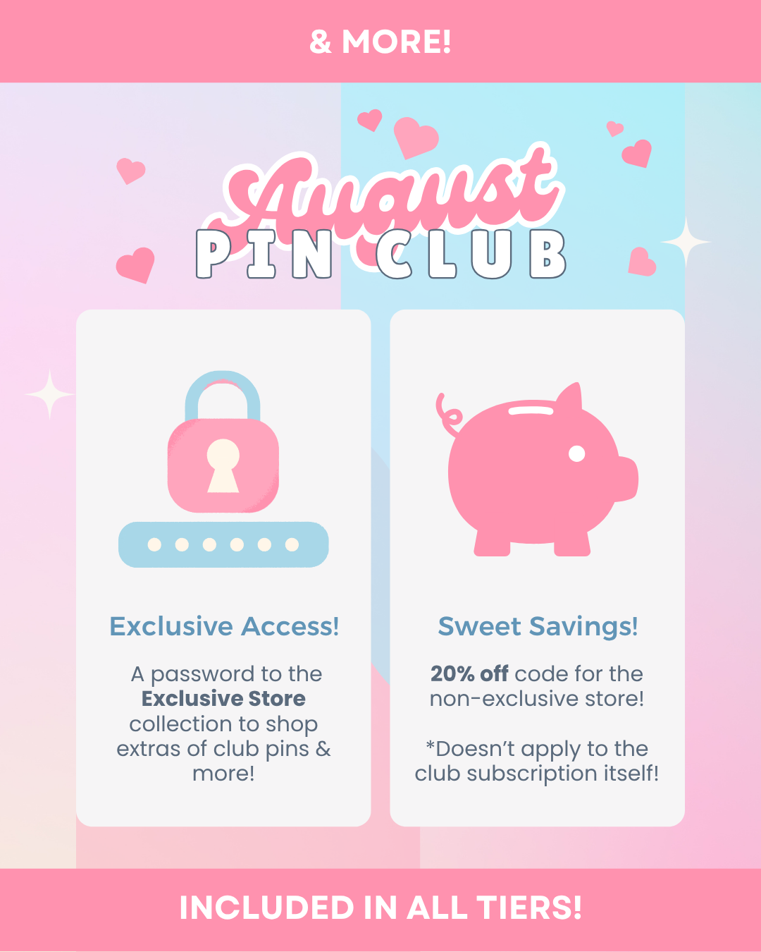 Monthly Subscription Club - Exclusive & Limited Edition Enamel Pins!