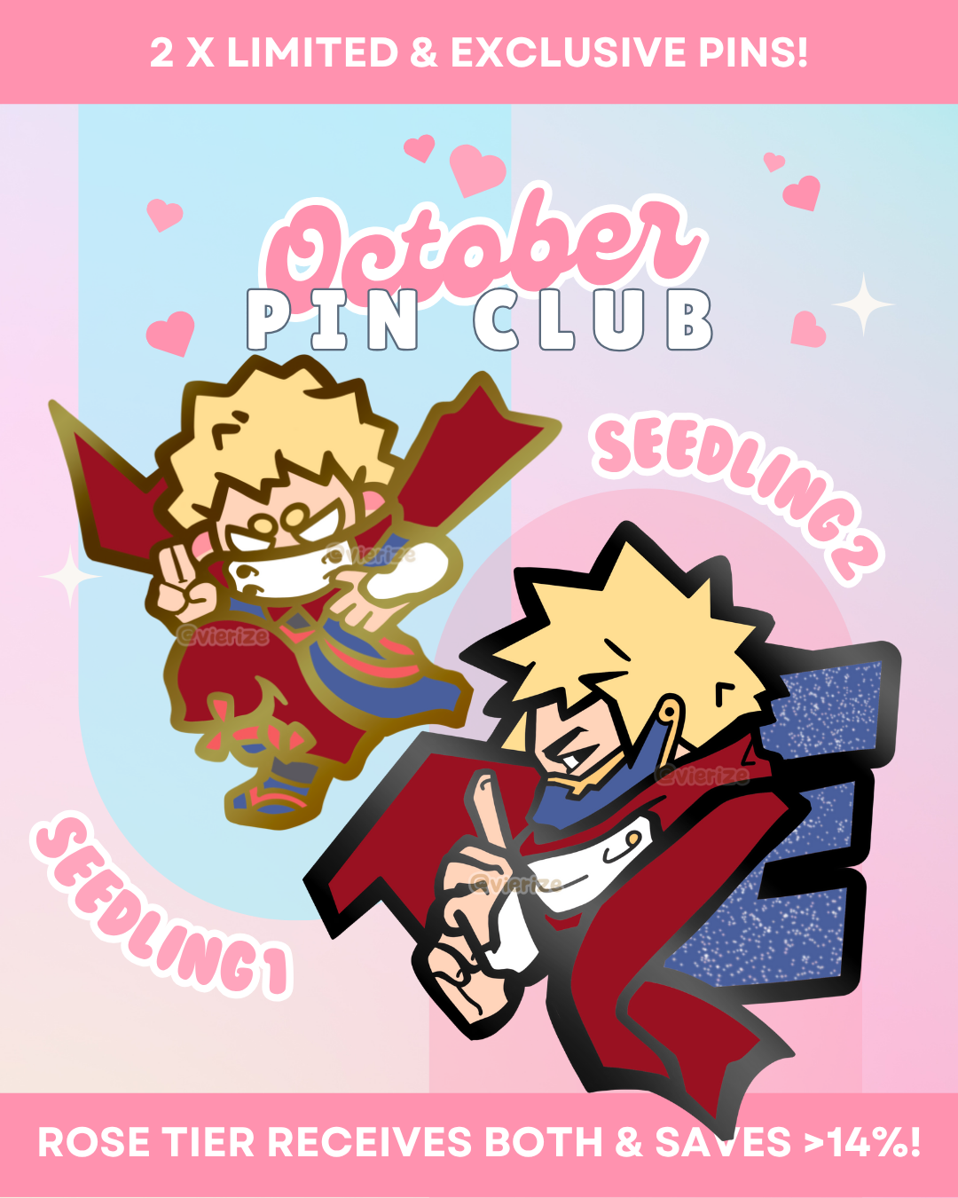 Monthly Subscription Club - Exclusive & Limited Edition Enamel Pins!