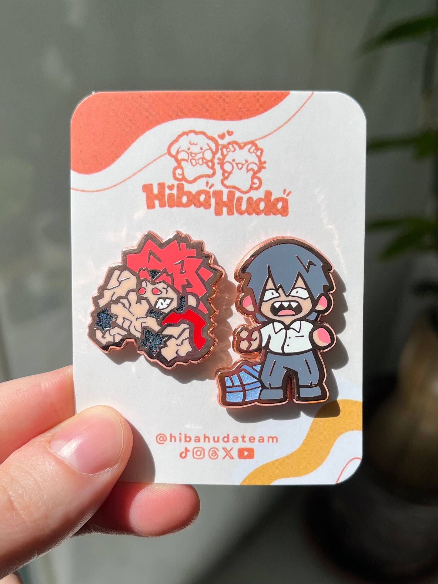 Enamel Pin Set - Kiri Moments LIMITED EDITION glitter variant