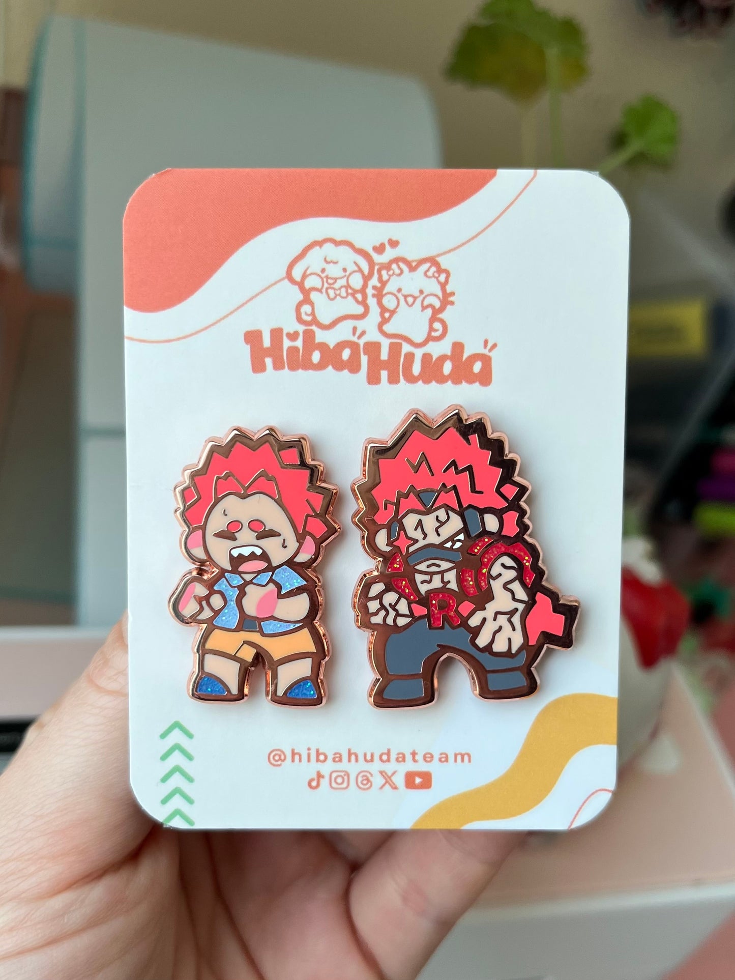 Enamel Pin Set - Kiri Moments LIMITED EDITION glitter variant