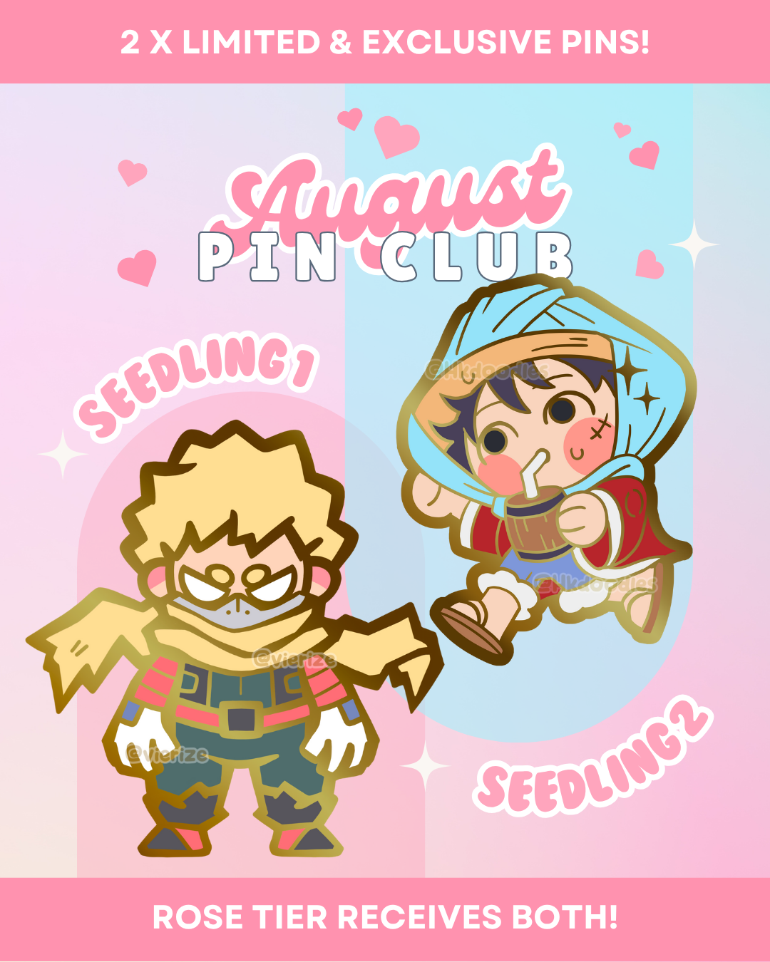 Monthly Subscription Club - Exclusive & Limited Edition Enamel Pins!