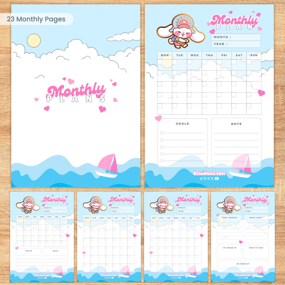 Digital Download Bundle - ChopRoll Planners