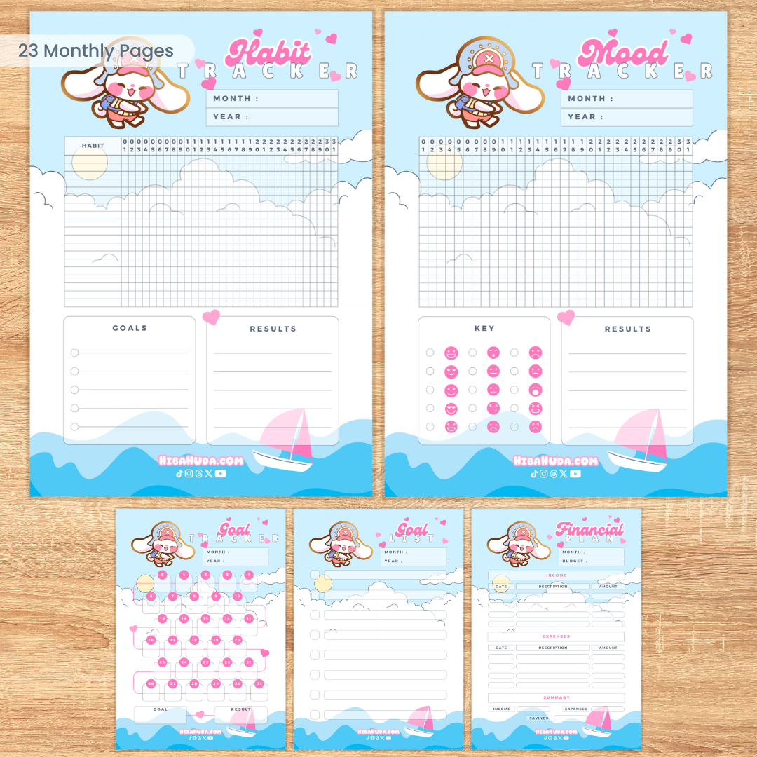 Digital Download Bundle - ChopRoll Planners