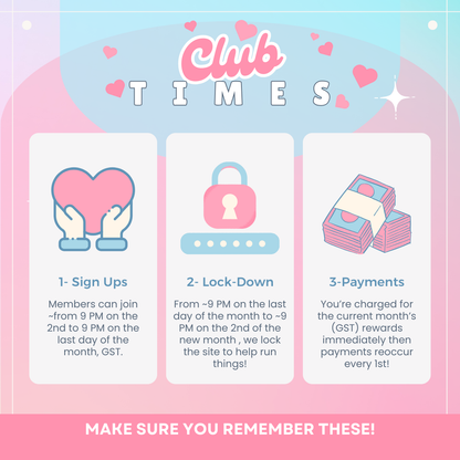 Monthly Subscription Club -  Exclusive & Limited Edition Digital Rewards & Enamel Pins!