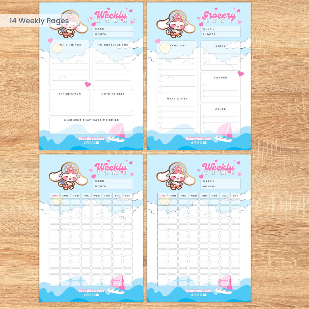 Digital Download Bundle - ChopRoll Planners