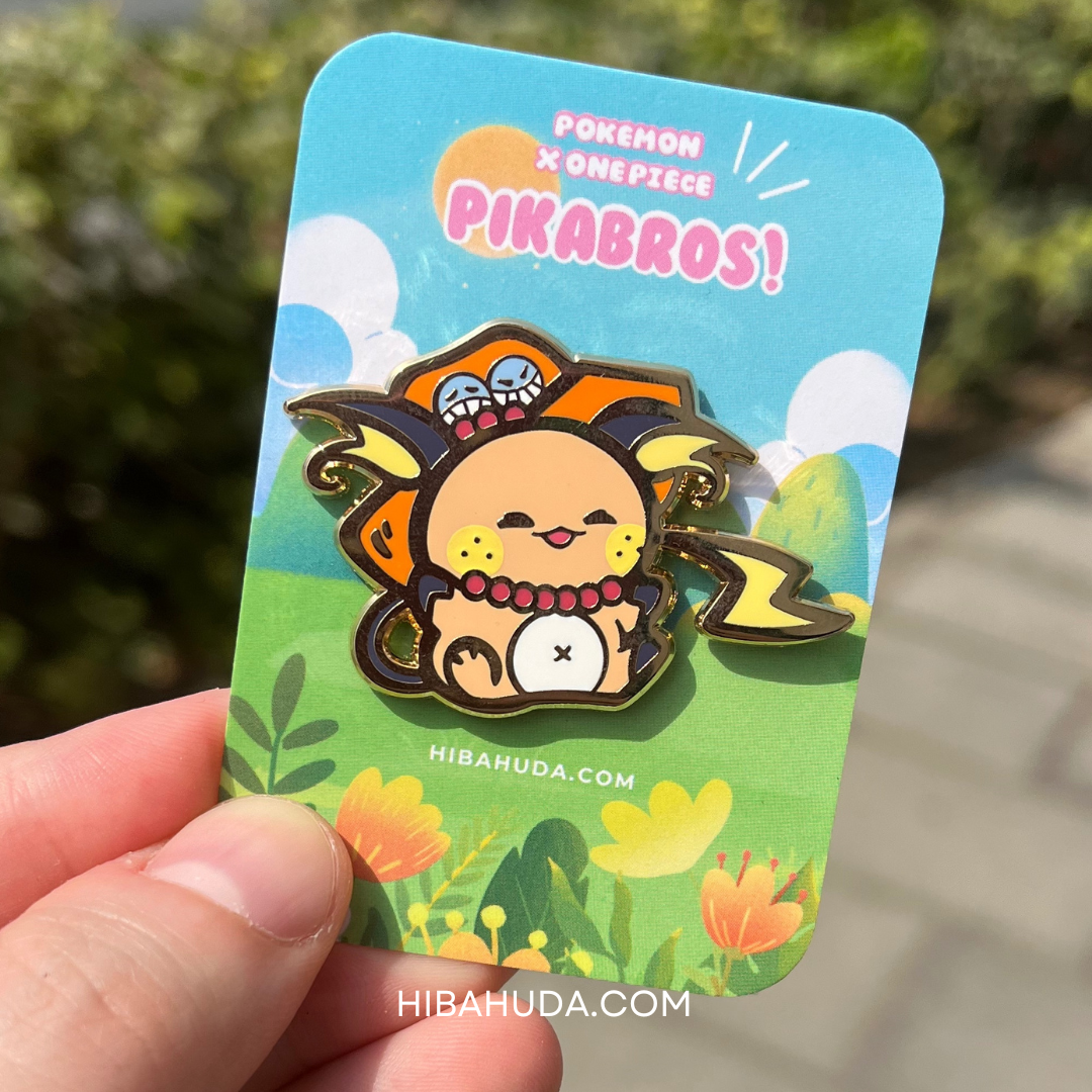 Enamel Pin Set - LIMITED EDITION Pikabros