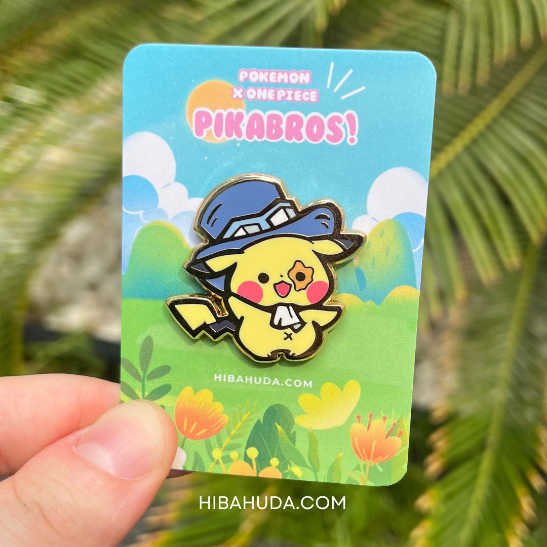 Enamel Pin Set - LIMITED EDITION Pikabros