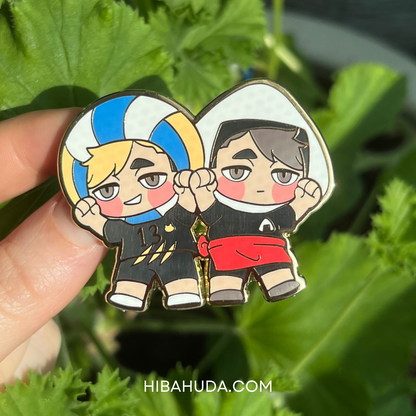 Enamel Pin - Twins