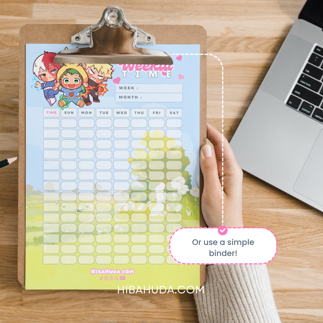 Digital Download Bundle - Hero Besties Planners