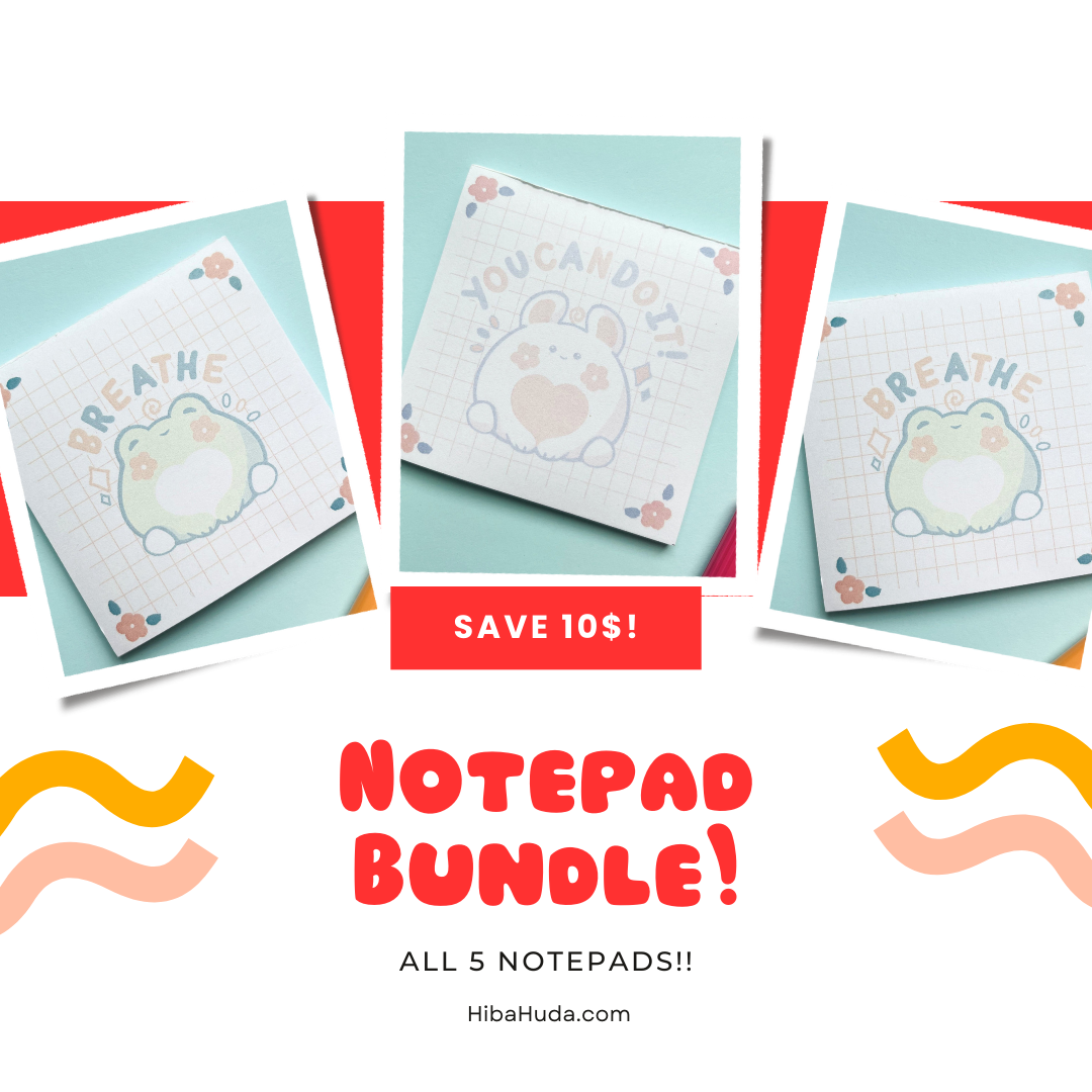 Notepads Value Bundle - All 5 Friendly Notepads