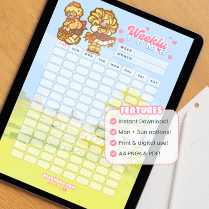 Digital Download Bundle - HumanPurin Planners