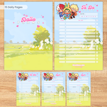 Digital Download Bundle - Hero Besties Planners