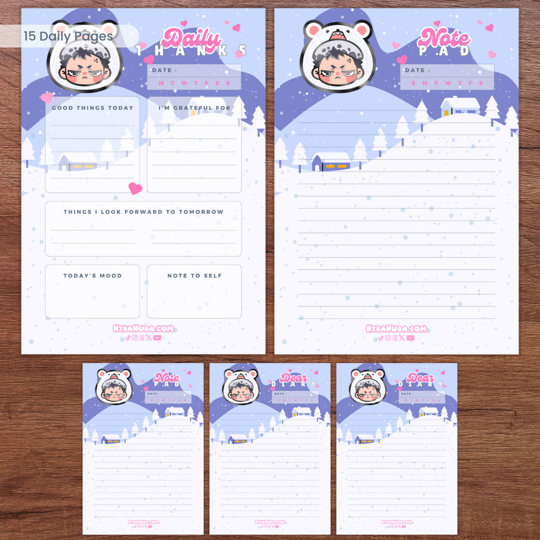 Digital Download Bundle - Heart Besties Planners