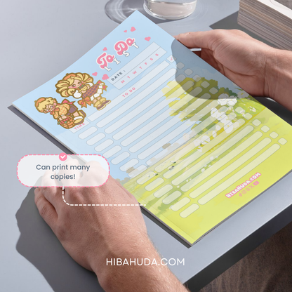 Digital Download Bundle - HumanPurin Planners