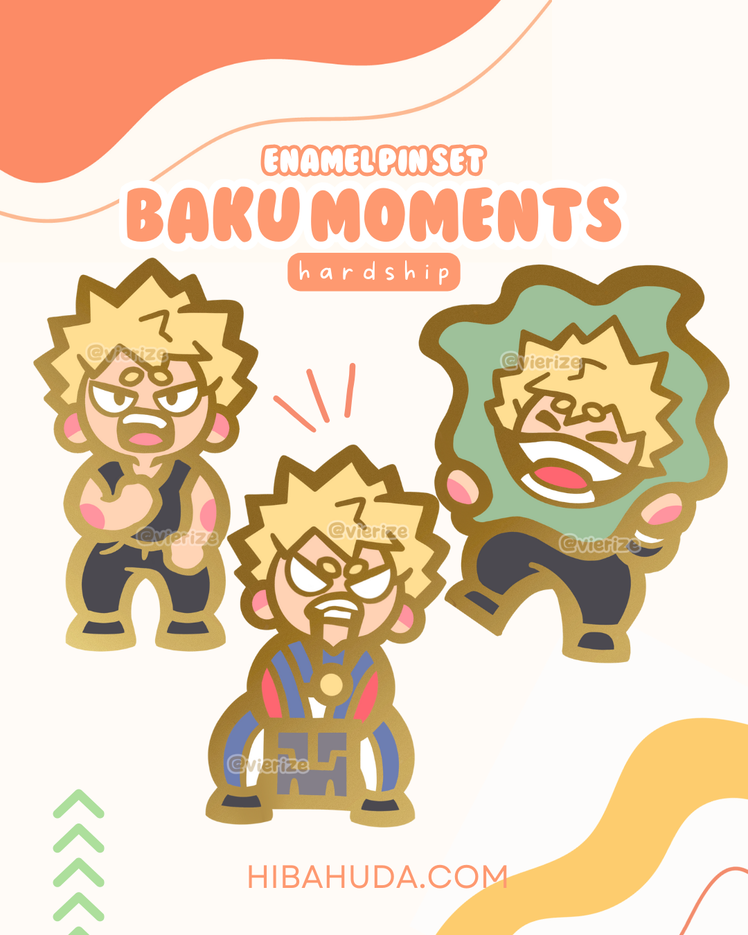 Enamel Pin Set - Baku Moments