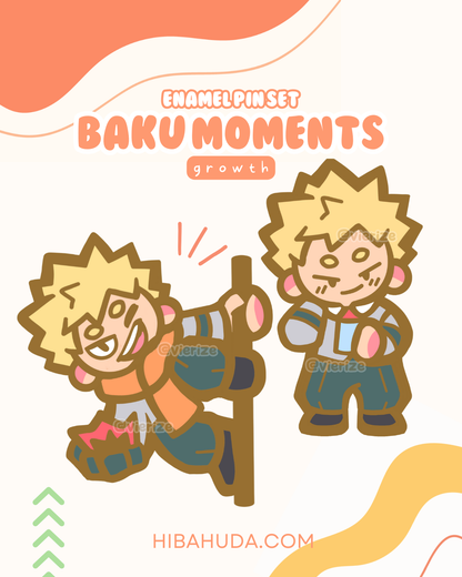 Enamel Pin Set - Baku Moments