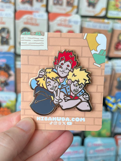 دبوس معدني مطلي بالمينا قابل للجمع - إصدار محدود من باكوسكواد