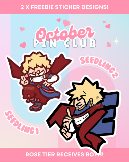 Monthly Subscription Club -  Exclusive & Limited Edition Enamel Pins!