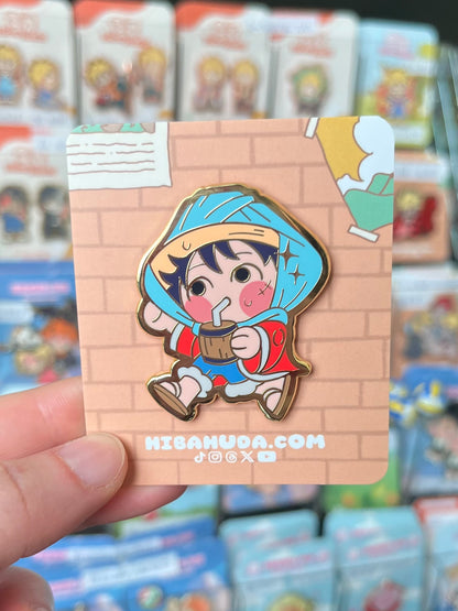 Collectible Metal Enamel Pin -  LIMITED EDITION Fashion Boy Collection