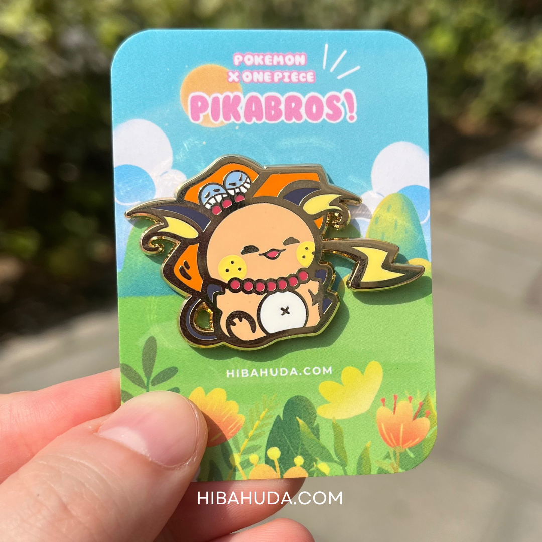 Enamel Pin Set - LIMITED EDITION Pikabros