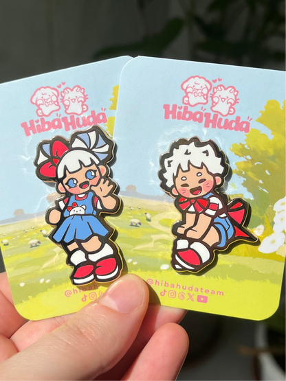 Enamel Pin Set -  LIMITED EDITION HumanKitty