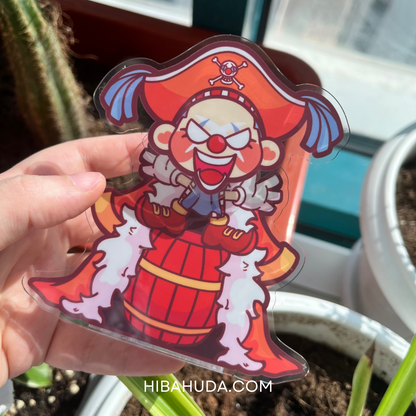 Acrylic Bobble Head - Mini Clown