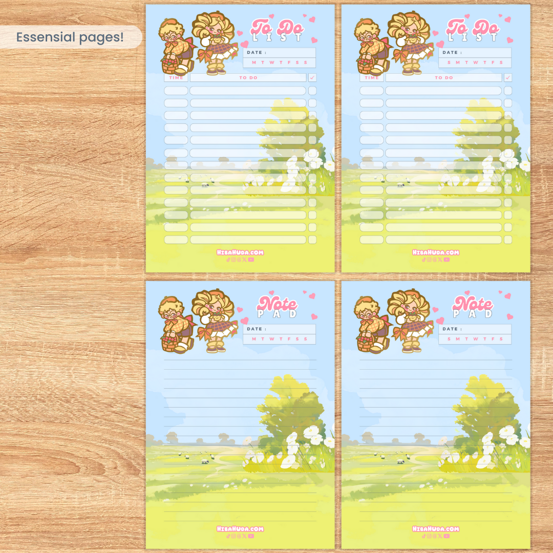 Digital Download Bundle - HumanPurin Planners