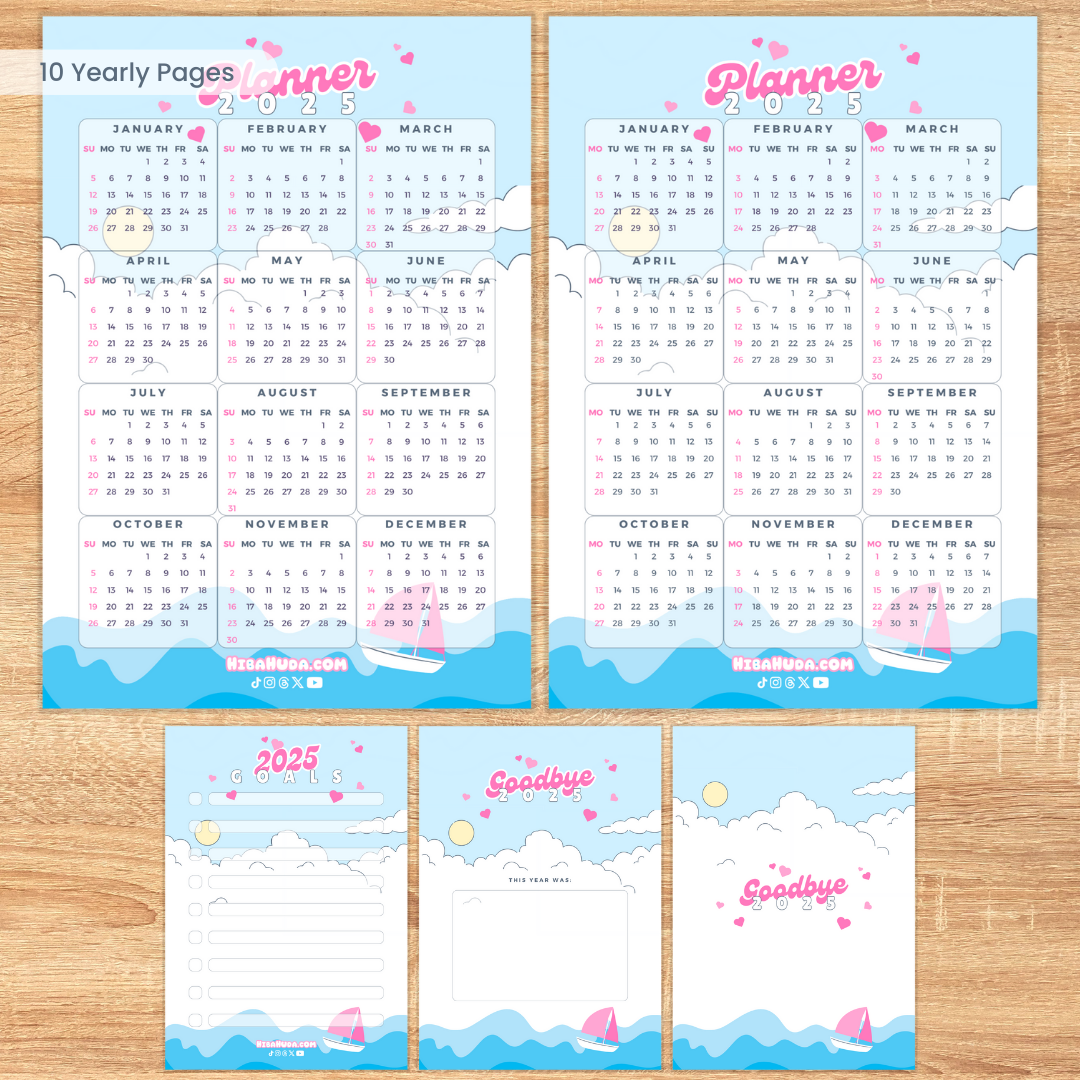 Digital Download Bundle - ChopRoll Planners