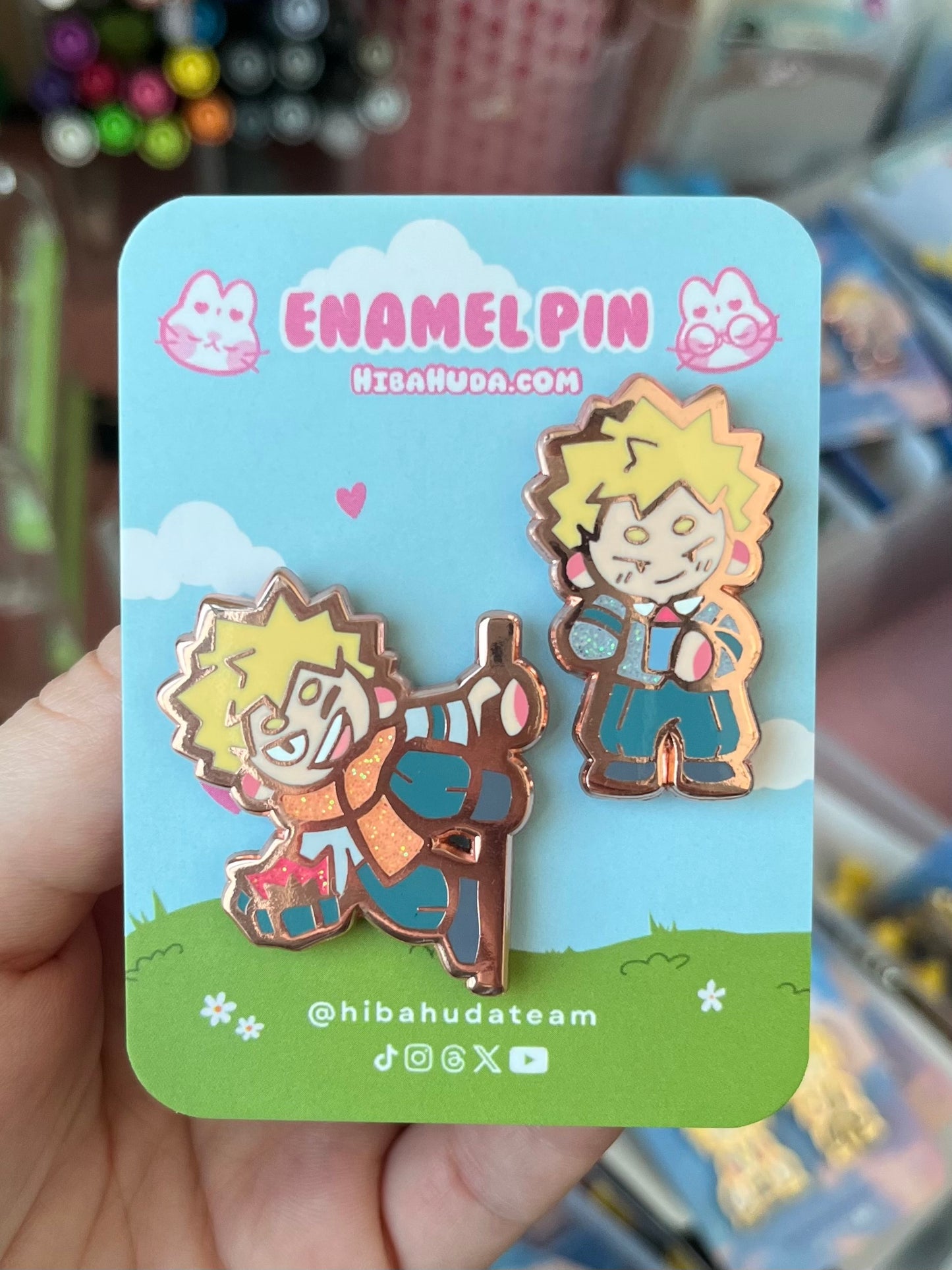 Enamel Pin Set - Baku Moments LIMITED EDITION glitter variant