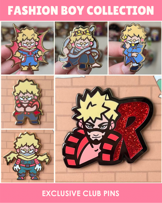 Collectible Metal Enamel Pin -  LIMITED EDITION Fanboy Collection