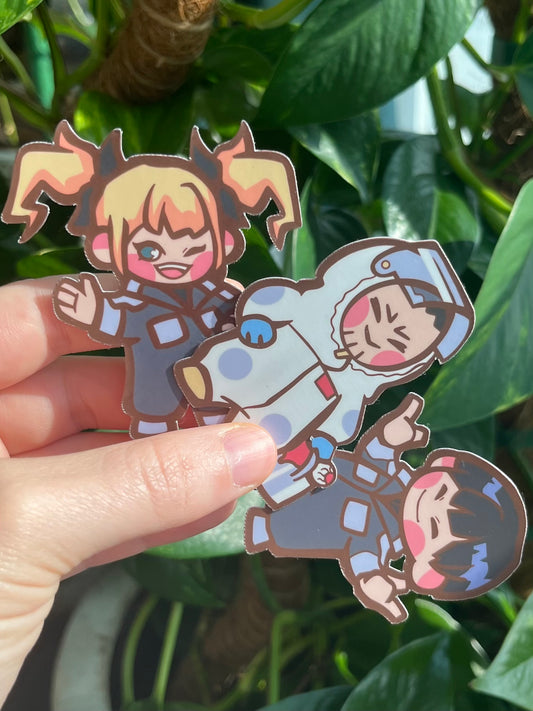 Sticker - Kaijuu Trio