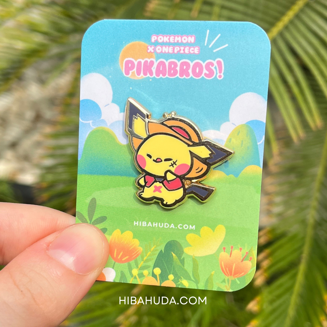 Enamel Pin Set - LIMITED EDITION Pikabros