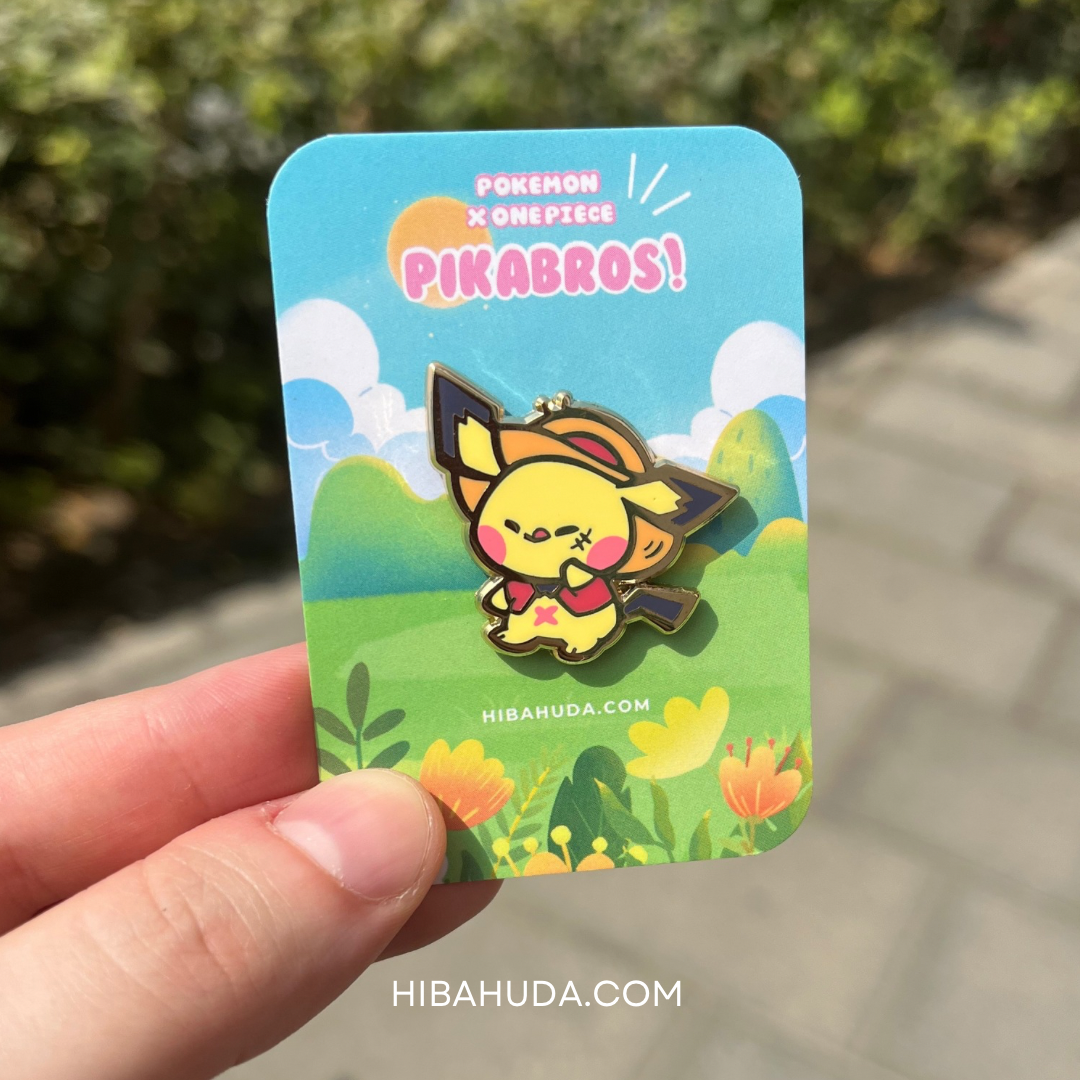 Enamel Pin Set - LIMITED EDITION Pikabros