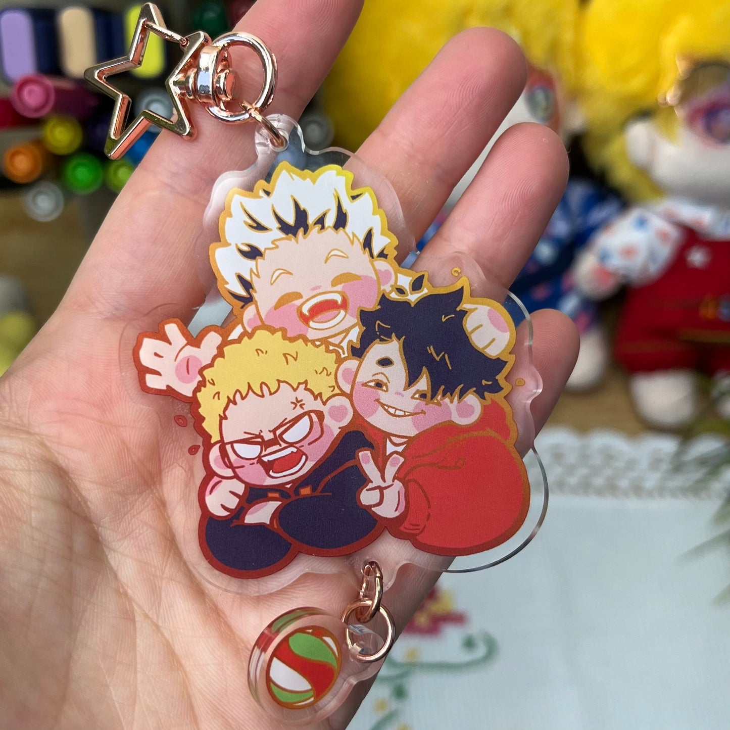 Acrylic Keychain - Senpai Mentors