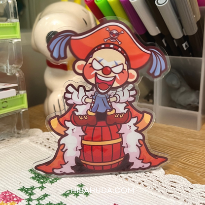 Acrylic Bobble Head - Mini Clown