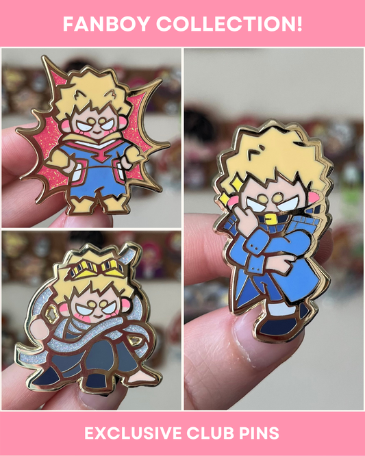 Enamel Pin -  LIMITED EDITION Fanboy Collection