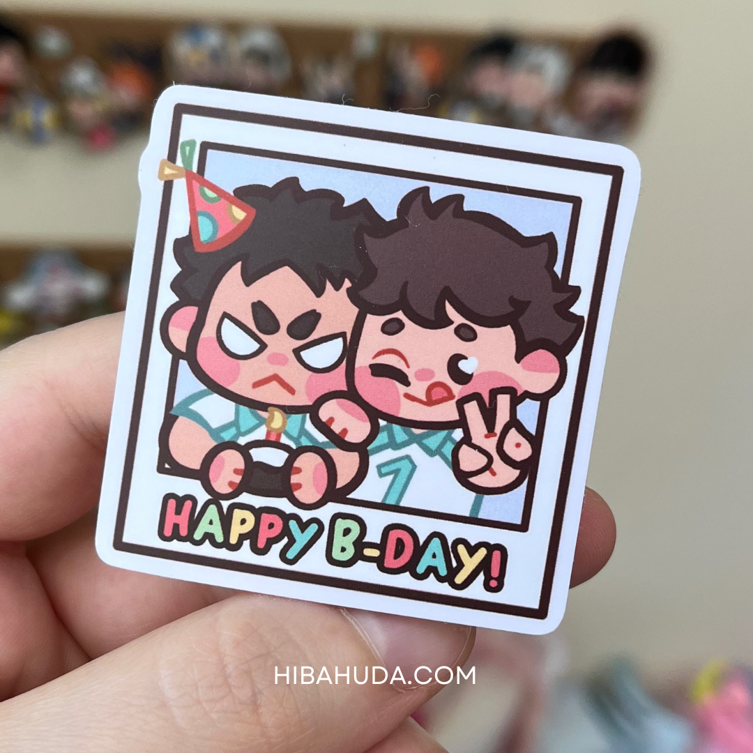 Sticker - Iwa Bday