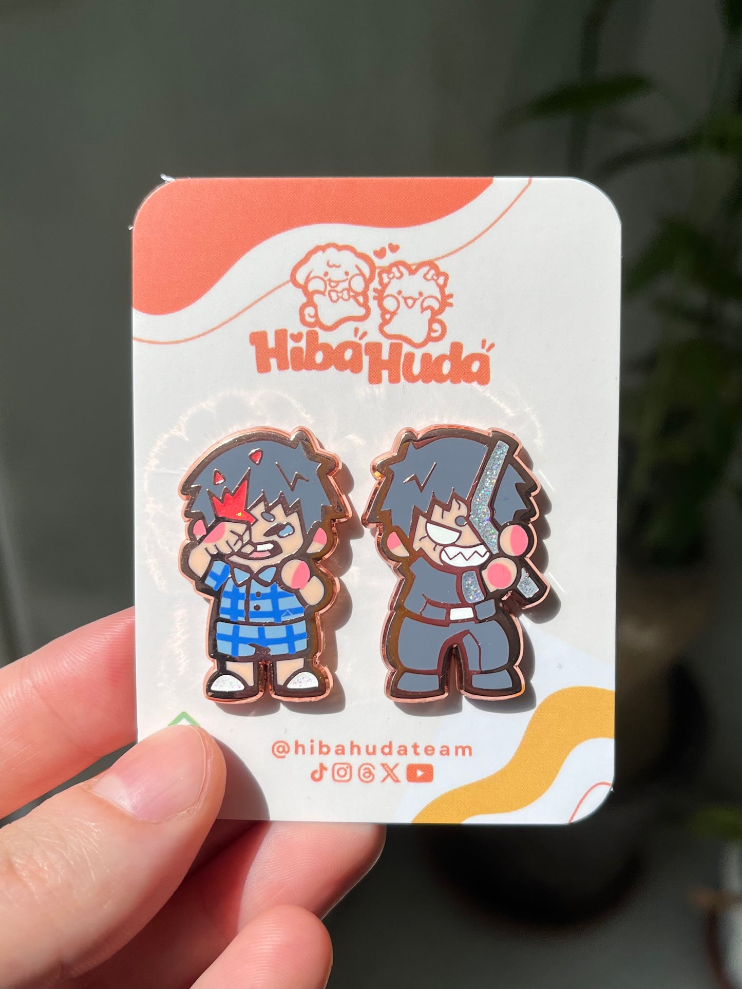 Enamel Pin Set - Kiri Moments LIMITED EDITION glitter variant