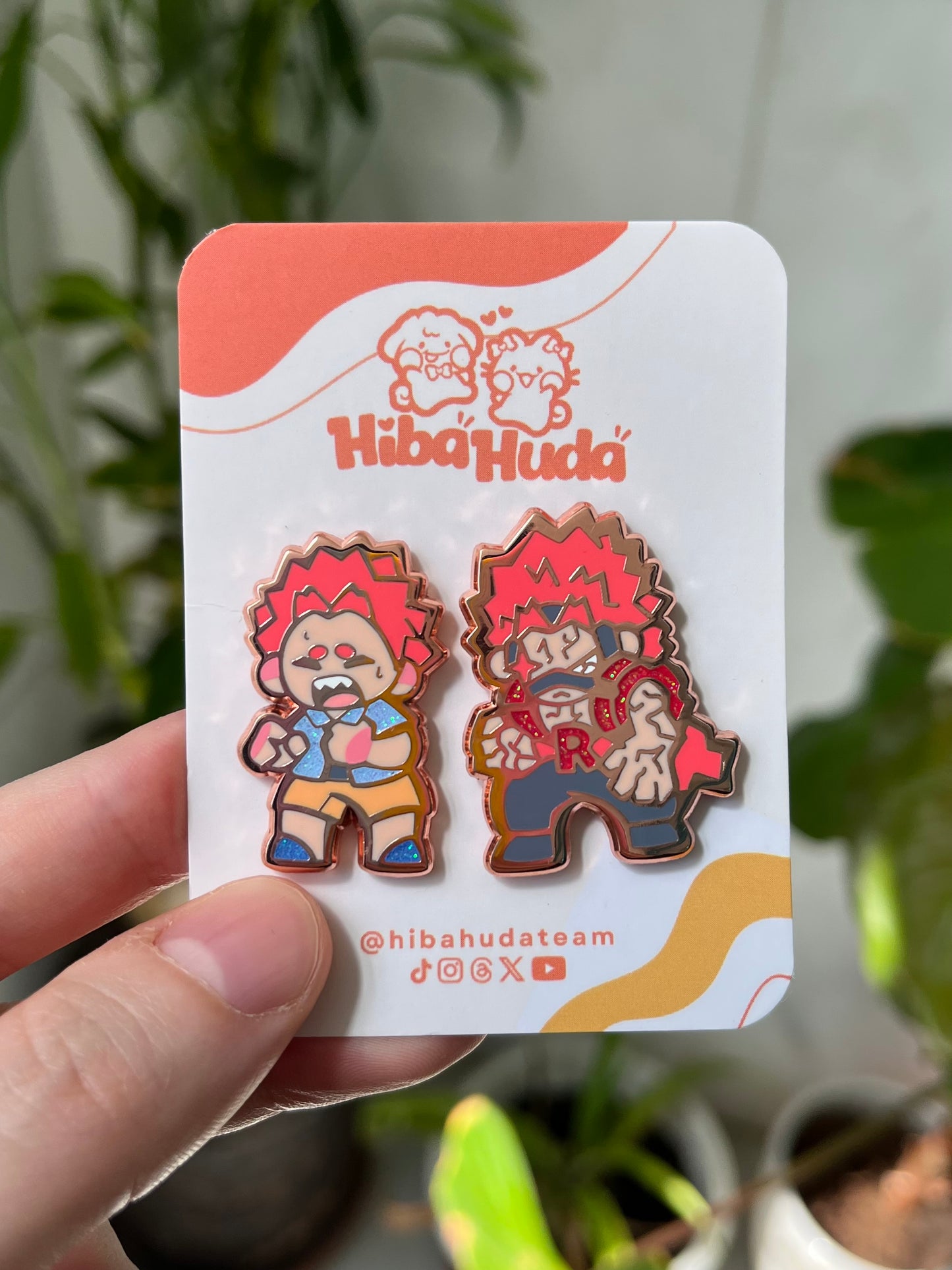Enamel Pin Set - Kiri Moments LIMITED EDITION glitter variant