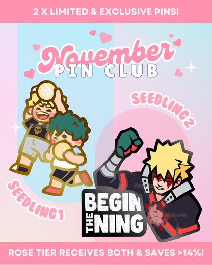 نادي الاشتراك الشهري - دبابيس المينا الحصرية والإصدار المحدود!