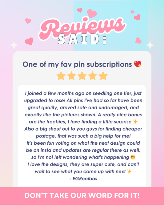 Monthly Subscription Club -  Exclusive & Limited Edition Enamel Pins!