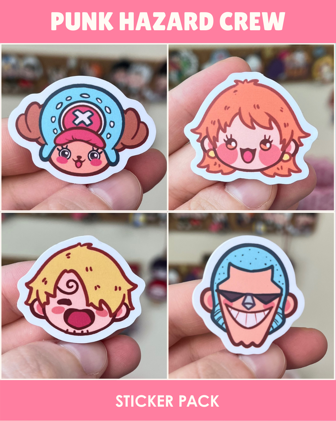 مجموعة ملصقات - فريق بانك هازارد