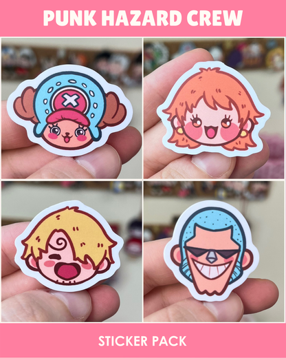 مجموعة ملصقات - فريق بانك هازارد