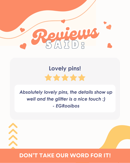 Enamel Pin Set - Baku Moments LIMITED EDITION glitter variant