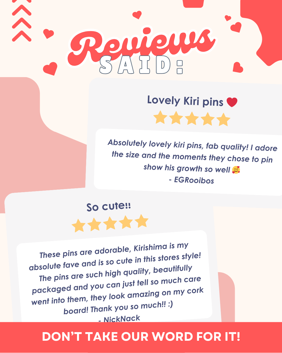 Enamel Pin Set - Kiri Moments