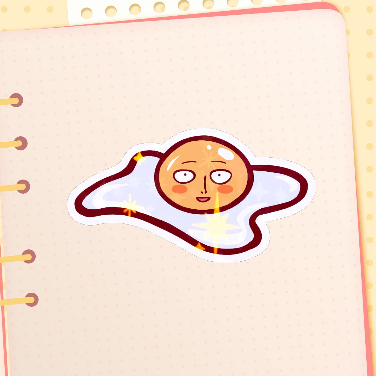 Sticker - egg punch man