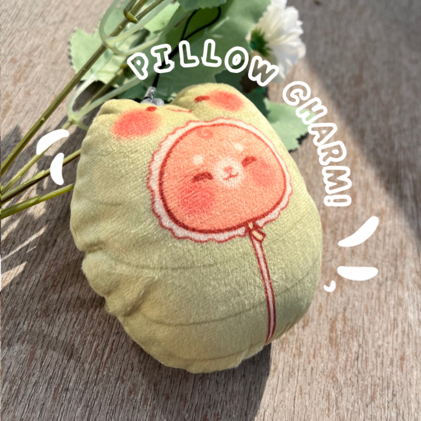 Pillow Keychain - Froggie Sleeping Bag